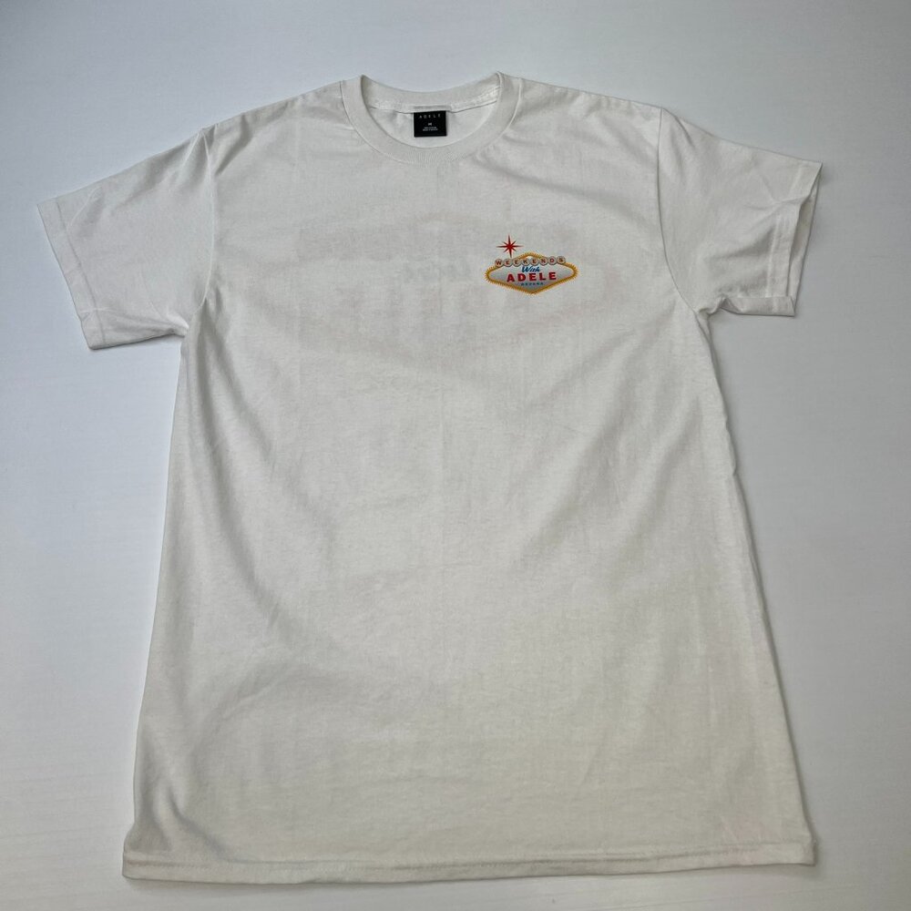 Adele Shirt Men Medium Spell Out Weekends With Las Vegas Nevada Concert Core Ni